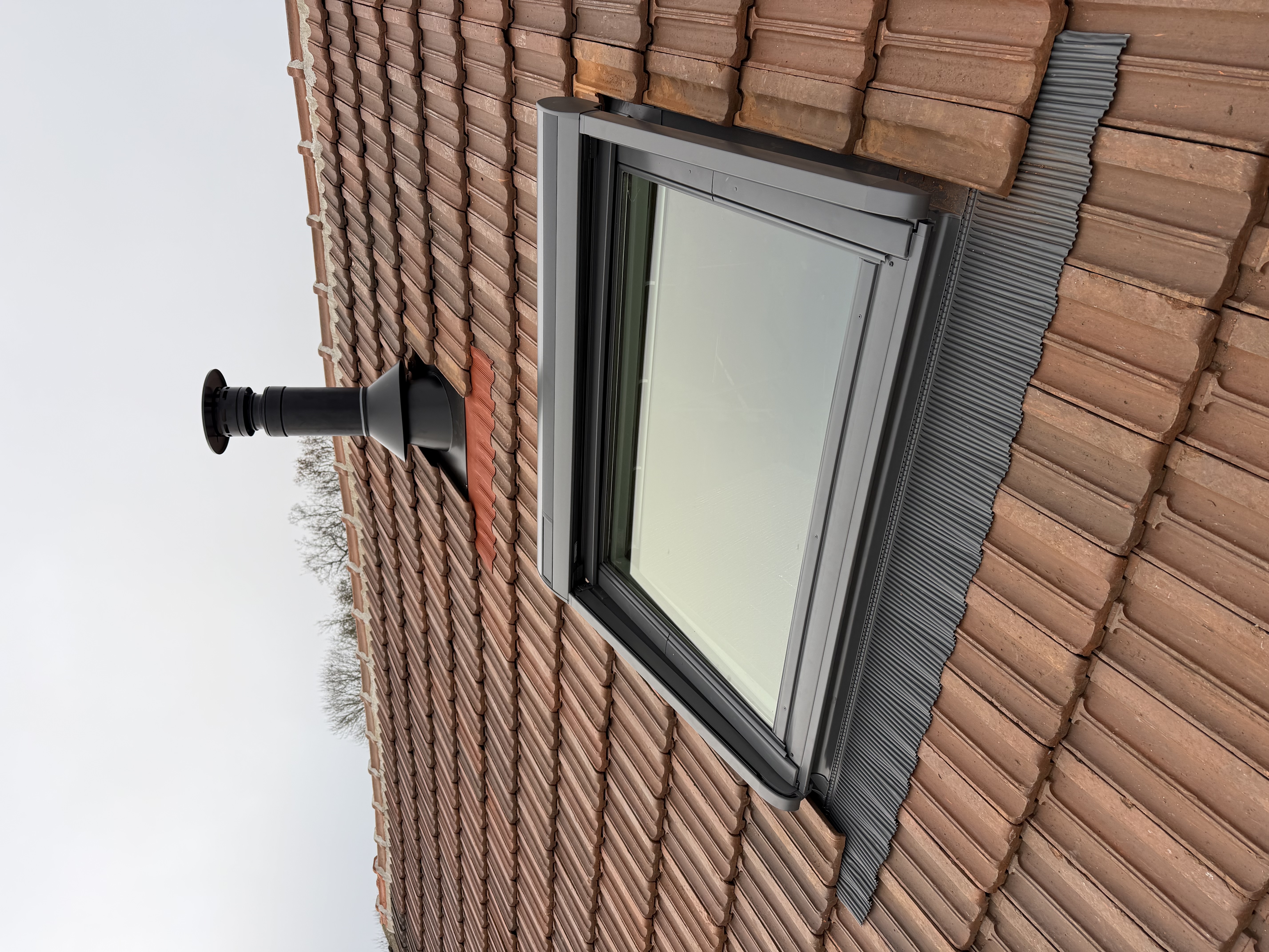 Chantier Créatoit — couverture et charpente